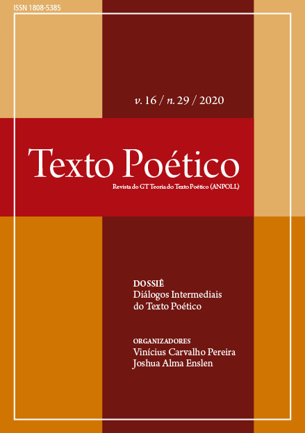 					Visualizar v. 16 n. 29 (2020): Diálogos Intermediais do Texto Poético
				