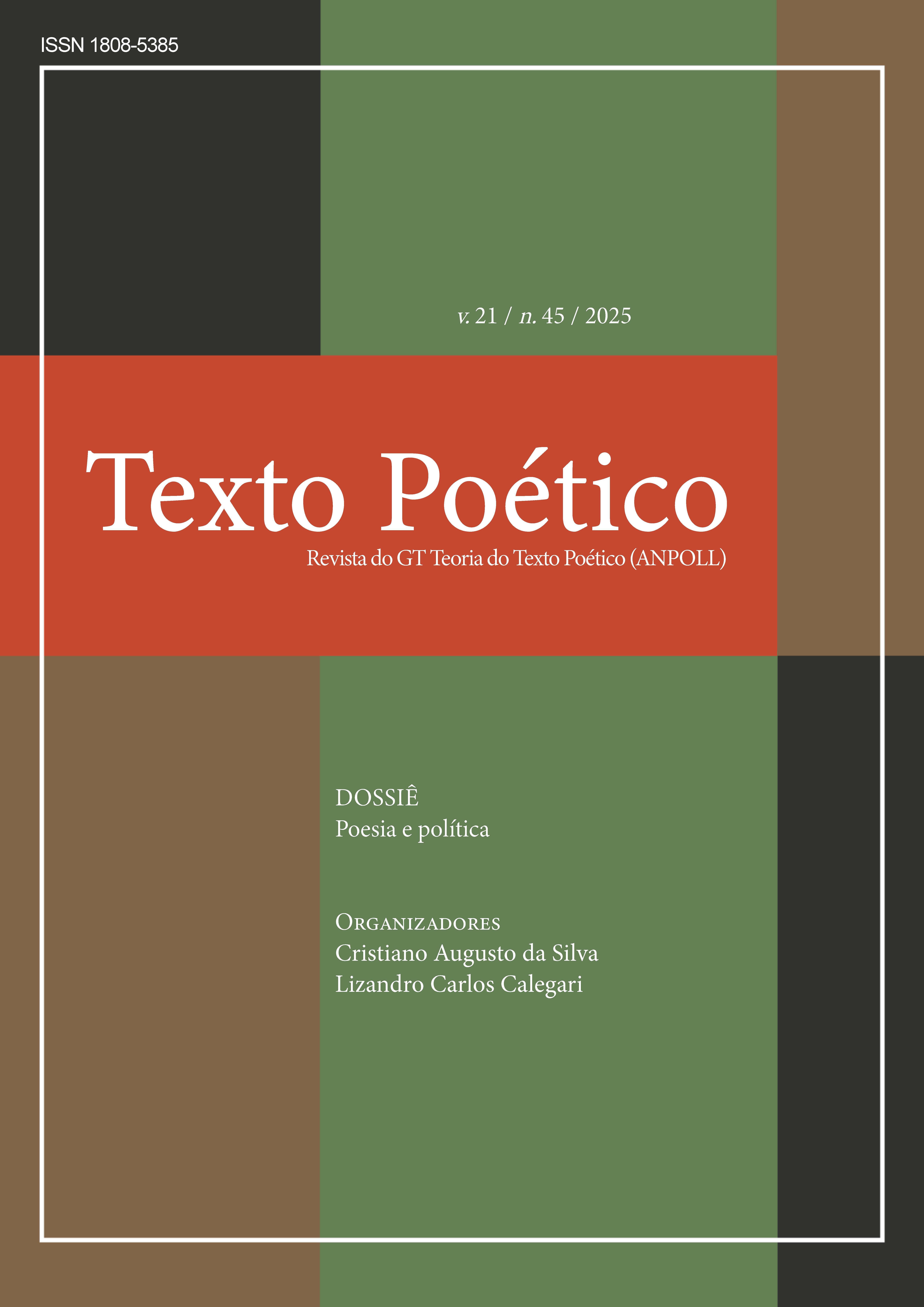Capa da Texto Poético 45